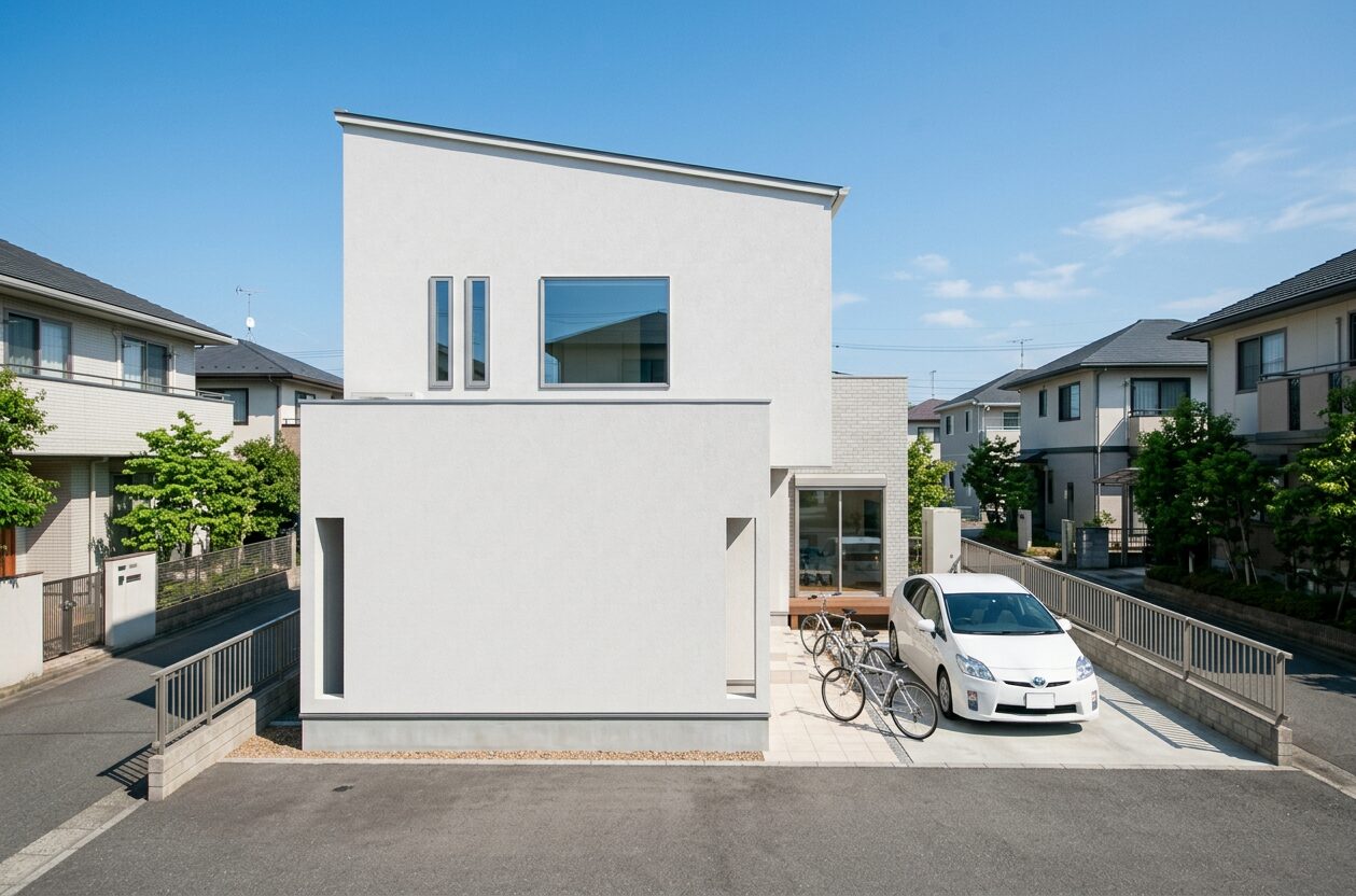 4/11(土)12(日) 完成見学会　-プライバシーと陽だまりを愉しむ、2階リビングの家-